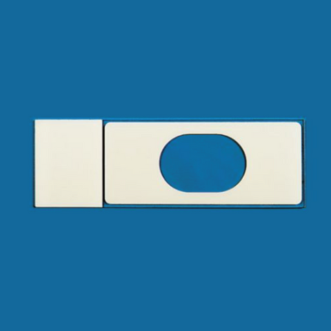PTFE printed microscope slides, oval wells