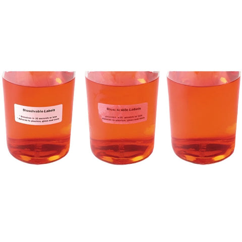 Laser wash-off labels