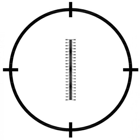 S22 stage micrometers, vertical 2mm x 0.01mm divisions (EMS)