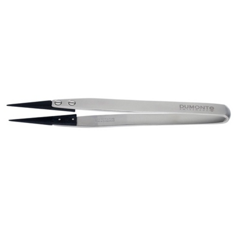 Dumont tweezers style WA1, replaceable ESD tips (EMS)