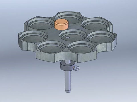 EMS equipment stages for pin mounts, 50mm