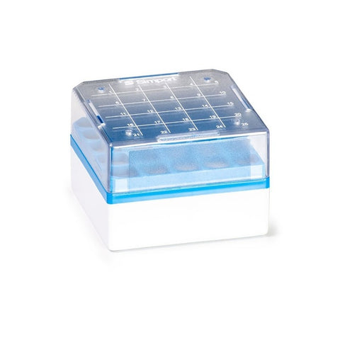 CRYOSTORE tube storage boxes, 25-place, PC