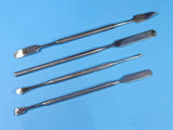 Stainless steel spatulas