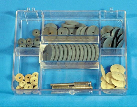 Pumice wheel assortments for Pro-Craft flex machine