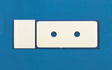 PTFE printed microscope slides, round wells