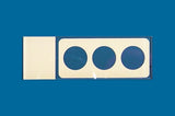 PTFE printed microscope slides, round wells