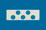PTFE printed microscope slides, round wells