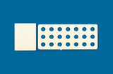 PTFE printed microscope slides, round wells