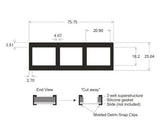 ProPlate re-usable slide modules, stainless steel clips