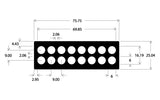 ProPlate re-usable chamber slide modules, delrin snap clips