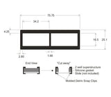 ProPlate silicone gaskets only for chamber slides