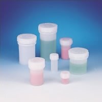 Chemical containers with screw cap lid, PE