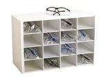 Safety glasses storage and holders
