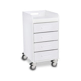 TrippNT compact locking 4-drawer carts