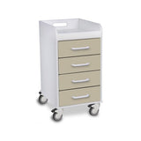 TrippNT compact locking 4-drawer carts