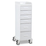 TrippNT tall locking 6-drawer carts