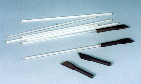 Glass rods and rubber covers