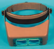 Optivison headband magnifiers and replacement lenses