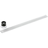 Glass measuring scales for stereo viewers