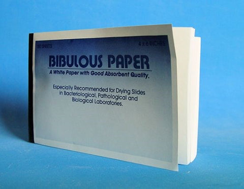 Disposable bibulous paper