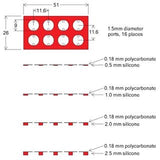 CoverWell slide adhesive perfusion chambers