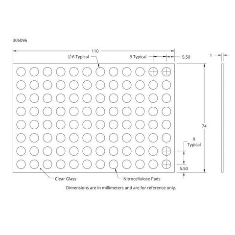 ONCYTE NOVA NC microtiter plates, glass