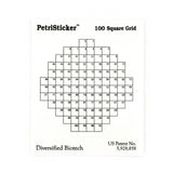 PetriStickers petri dish quadrant stickers