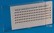 Grid storage box, index card, 100 grid capacity