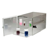 Low temperature desiccator cabinets, acrylic