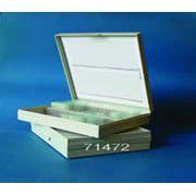 Moulded slide box, 100 slides