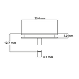 SEM grooved specimen mounts, pin mount