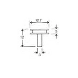 SEM grooved specimen mounts, pin mount