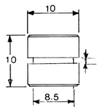 SEM small specimen mounts, JEOL cylinder (EMS)