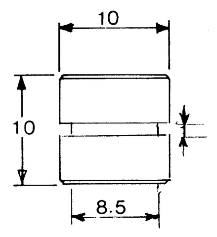 Carbon SEM specimen mounts, JEOL cylinder (EMS)