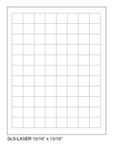 Microscope slide labels, laser sheets
