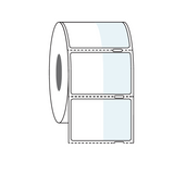 Blackout CryoSTUCK cover-up frozen vial and tube labels, clear wrap one side (EMS)