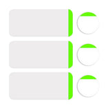 Colour coded dual Tough-Tags
