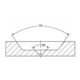 Disc apertures, platinum (EMS)