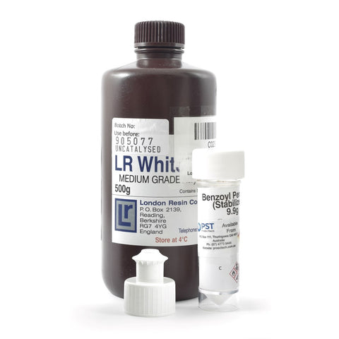 LR White resin kit, uncatalysed, soft