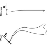 Dumont tweezers style 7 (EMS)