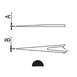 Dumont tweezers style 180 (EMS)