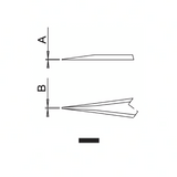 Dumont epoxy coated tweezers style 2 SA ESD (EMS)