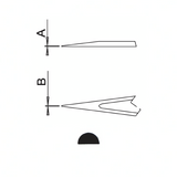 Dumont tweezers style 3C (EMS)