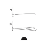 Dumont tweezers style 3 (EMS)
