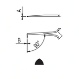 Dumont tweezers style 5/90 (EMS)