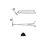 Dumont tweezers style 5AC (EMS)