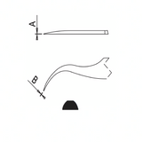 Dumont tweezers style 7A (EMS)