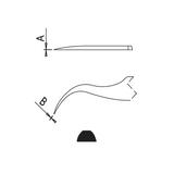 Dumont tweezers style 7 (EMS)