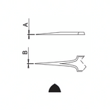 Dumont clamping ring tweezers style L5 (EMS)