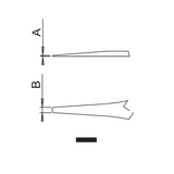 Dumont self-closing tweezers style N2A (EMS)